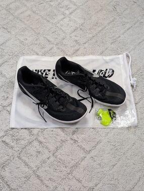 Nike Zoom Rival Distance Track & Field Spikes Black Silver Mens 9 DC8725-001 NEW